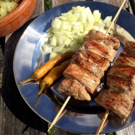 Ražnjići: Serbokroatisk grillspyd