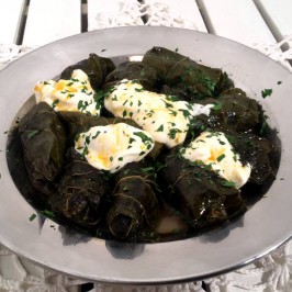 Japrak Sarma: Fylte vinblader på bosnisk vis