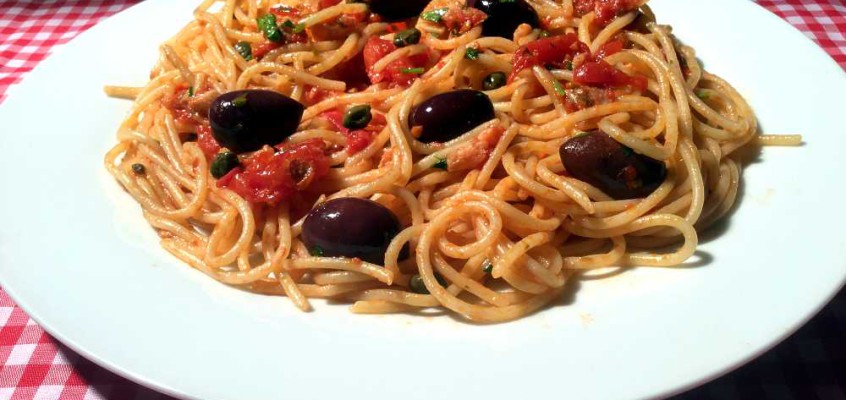 Spaghetti alla puttanesca: Horespagetti etter romersk oppskrift