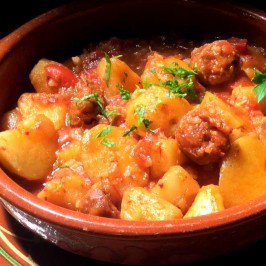 Patatas a la riojana: Chorizopoteter fra Nord-Spania